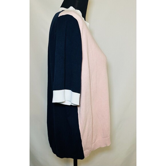 Boden Pink and Black Crew Neck Sweater - Picture 4 of 9